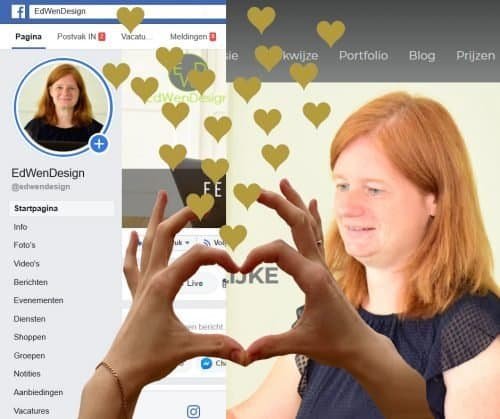 relatie tussen facbook en een website