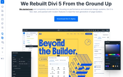 Divi 5 gaat 26 februari 2026 live. Wat betekent dit voor jouw website?