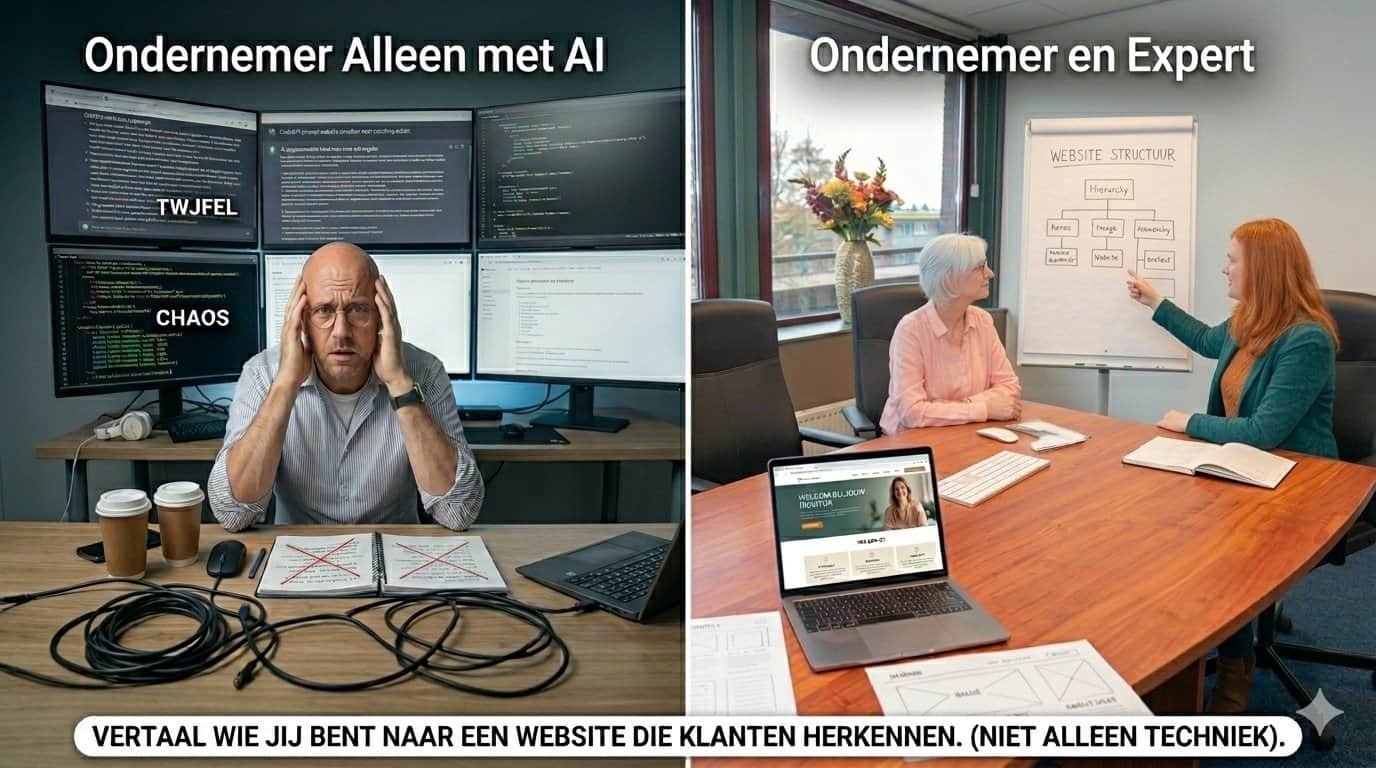 website laten maken of met website ai zelf maken